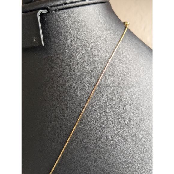 Annaleece by Devries Crystal 22k Gold/Rhodium Pendant Necklace - Picture 3 of 5